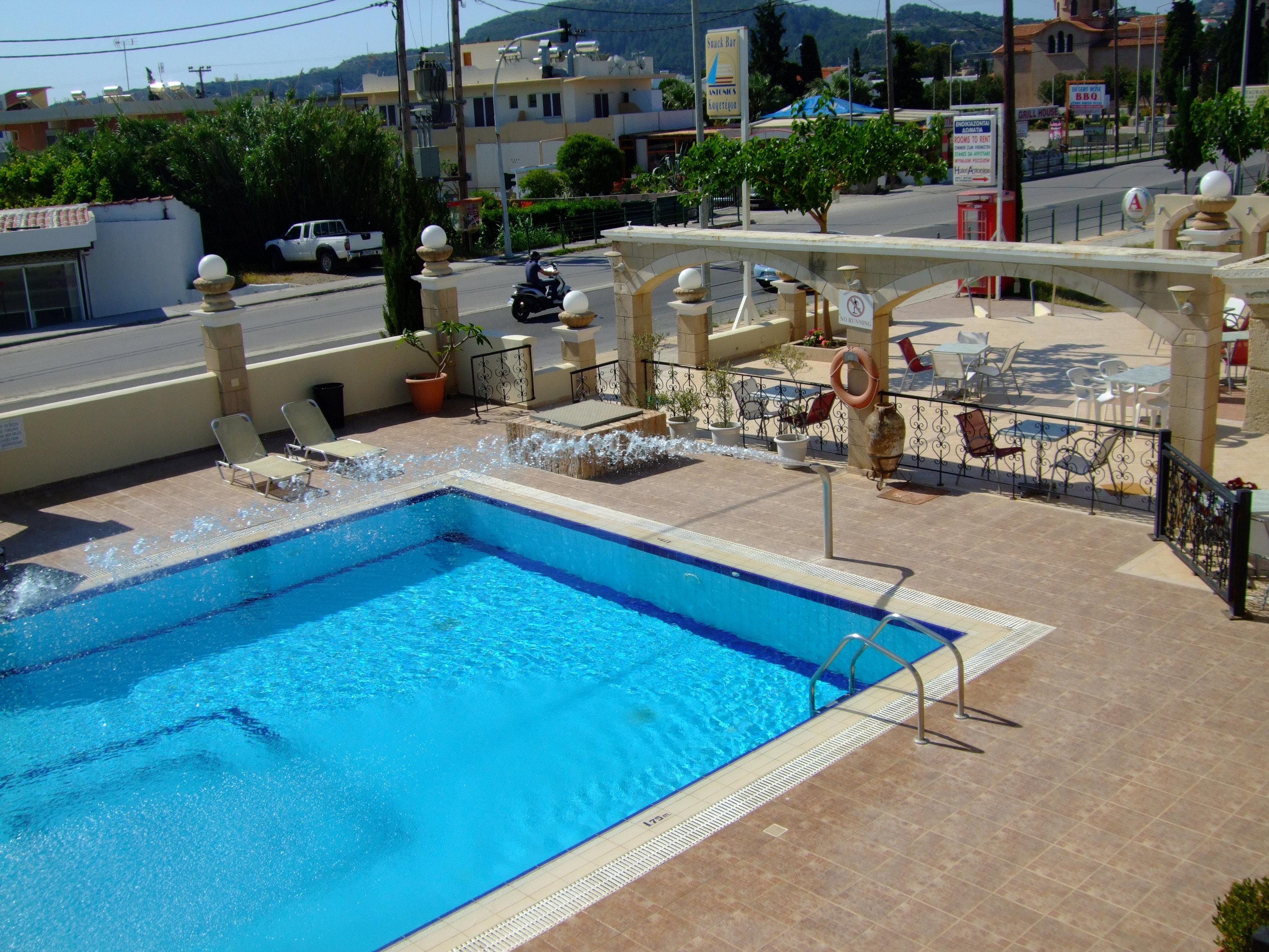 Antonios Hotel Faliraki Exteriör bild