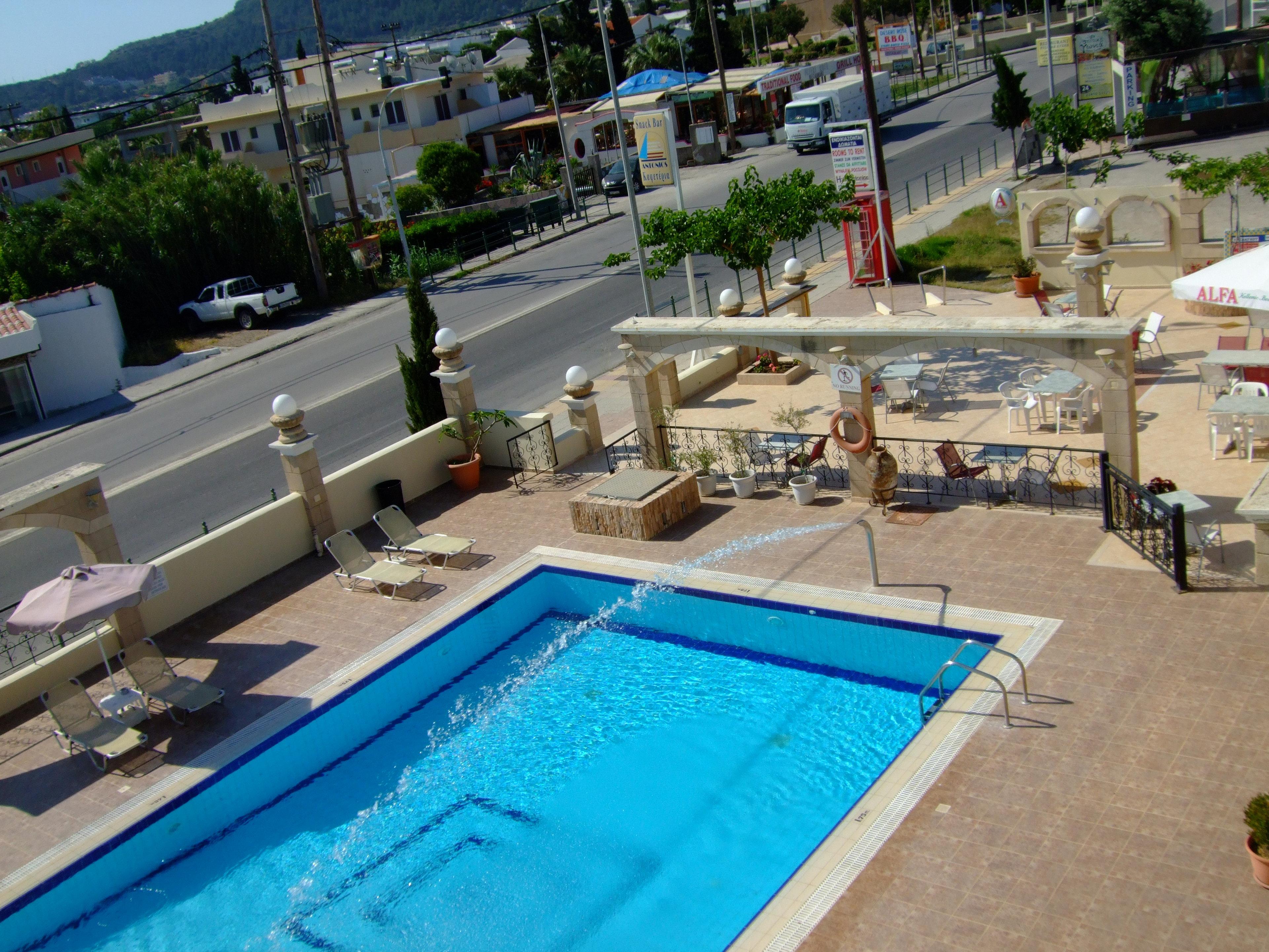 Antonios Hotel Faliraki Exteriör bild